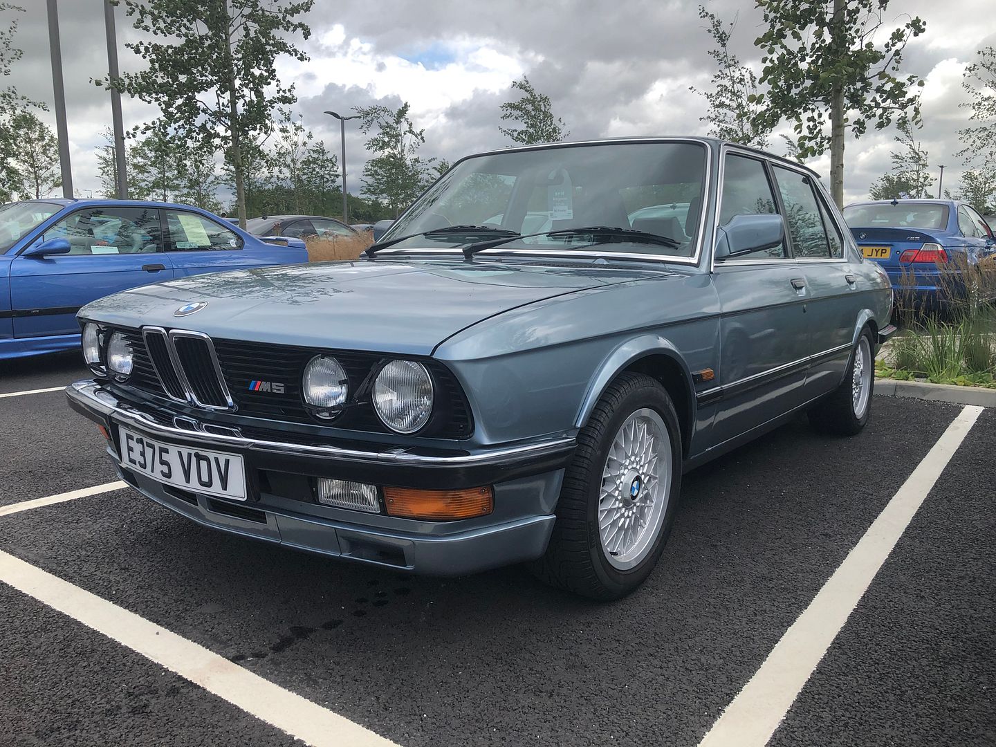 1987 Bmw E28 M5 Blue Retro Rides